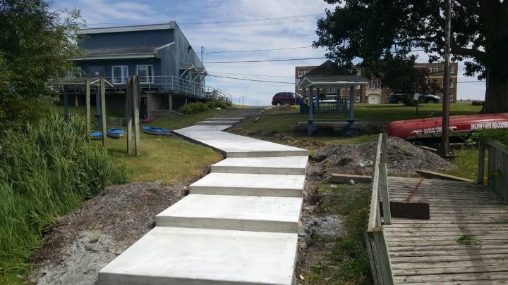 Installation et finition de béton Sainte-Clotilde