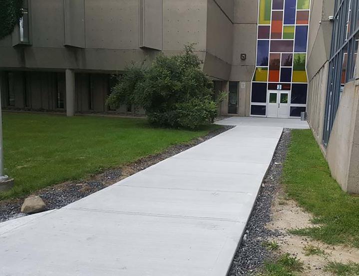 Réalisation d’ouvrages en béton coloré